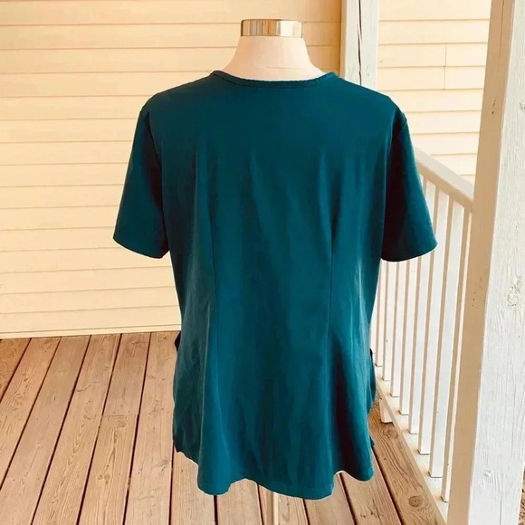 Carhartt, Healing Hands, Dickies Scrub Top Lot of 3 Size XL Teal Scrubs Bundle - Picture 7 of 11